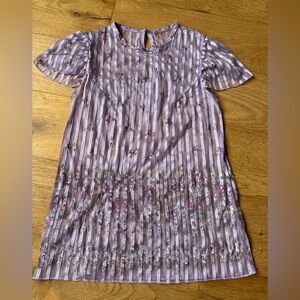 Handmade floral sheer shirt womens small